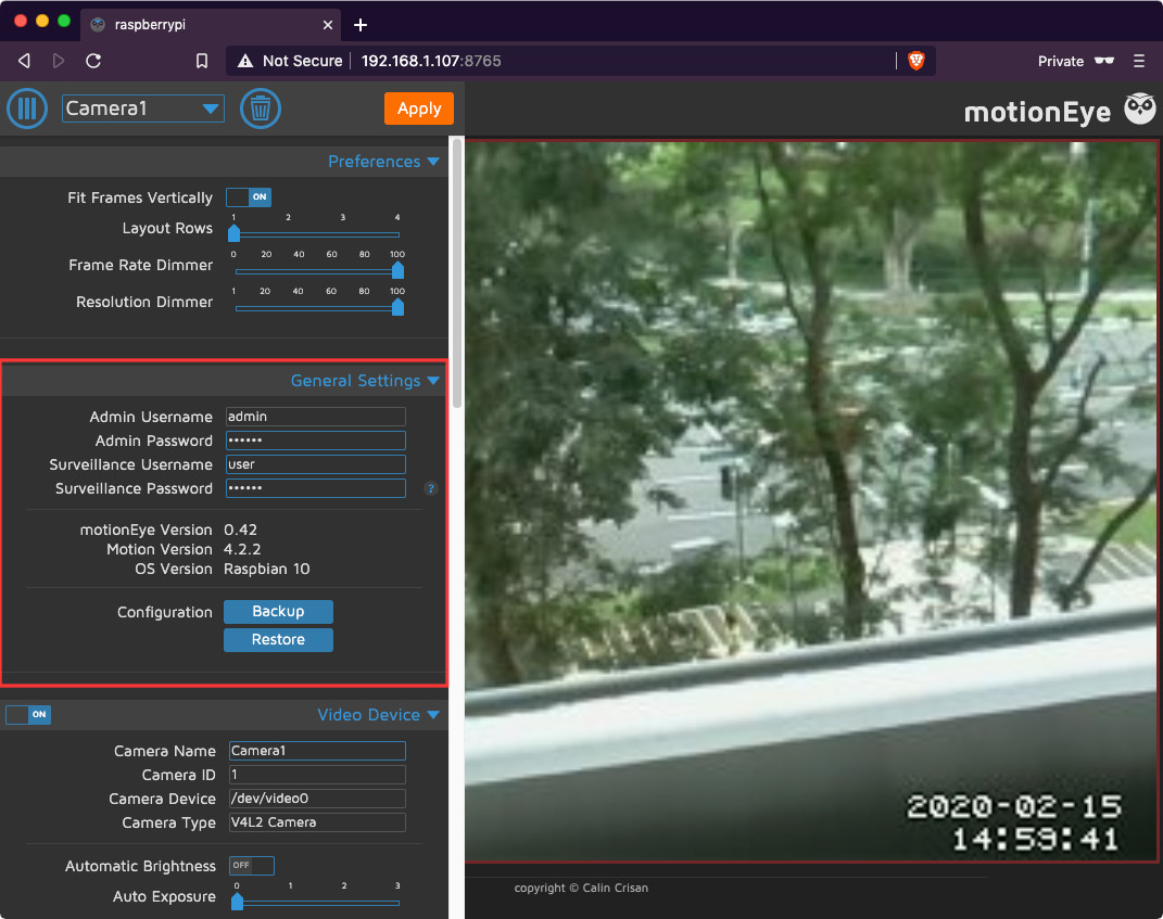 How to setup a Raspberry Pi security camera for home surveillance with