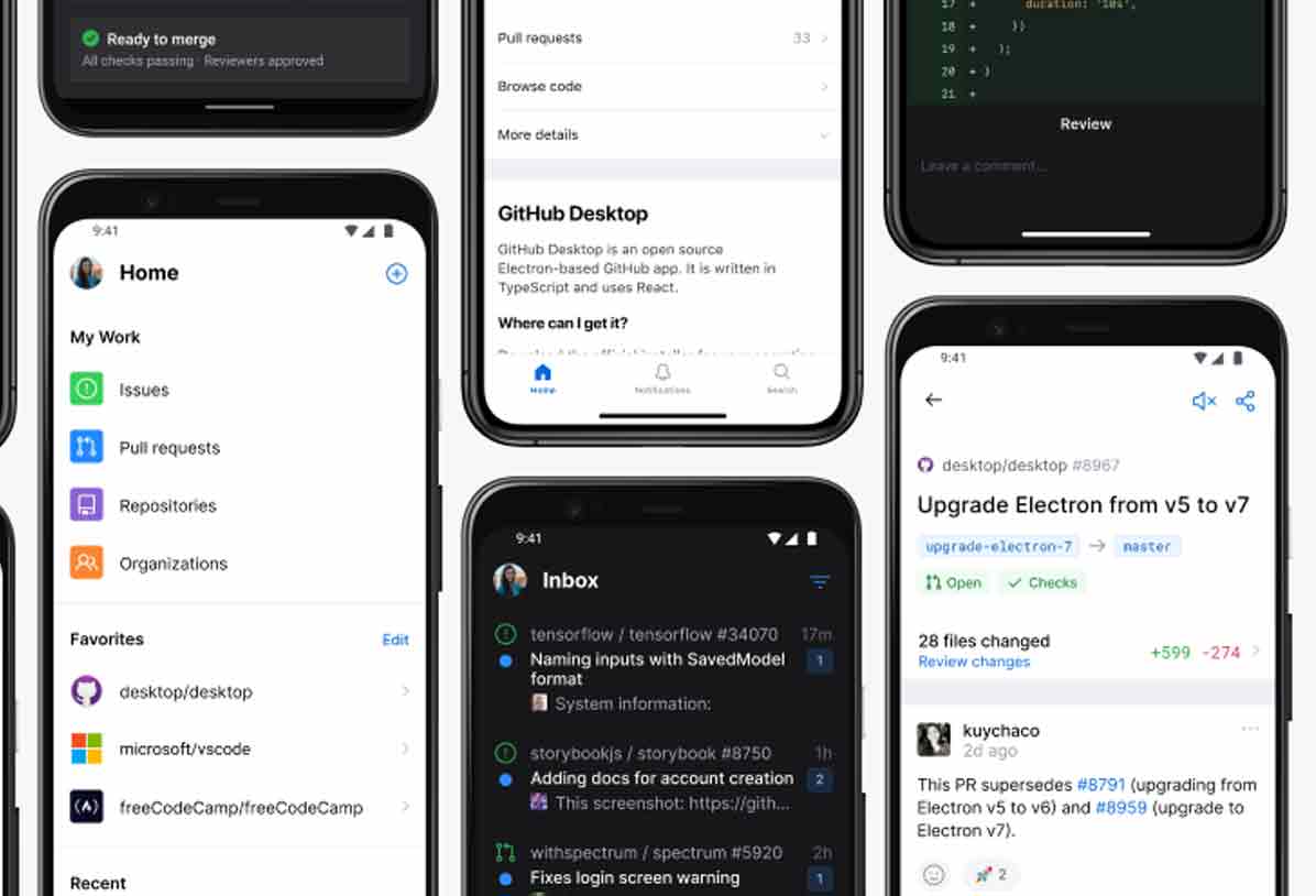 GitHub Mobile pour Android et iOS est désormais disponible