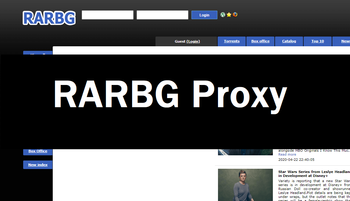 RARBG Proxy & Mirror Site Rarbg Alternatives in 2020