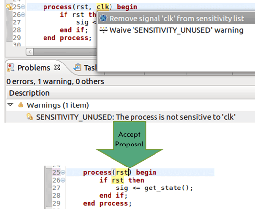 How to shift left VHDL with an integrated development environment