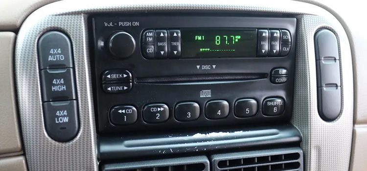 [Fixed] 2002 Ford Explorer CD Player Error (100% Working) - Techdim