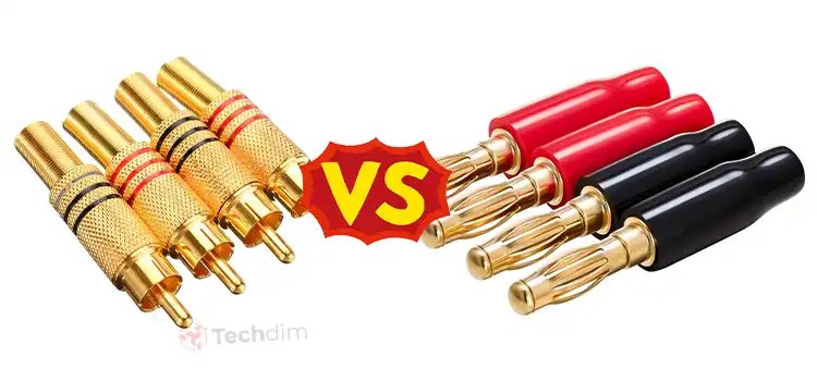 RCA vs Banana Plug | Comparison Between Them - Techdim