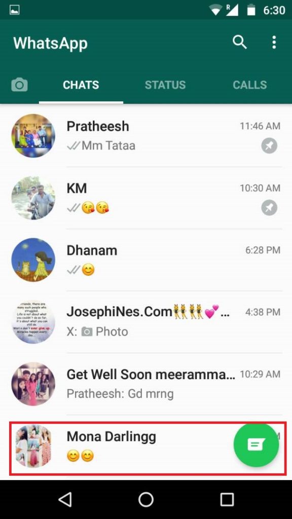 How to pin the chats in WhatsApp? TechDotMatrix