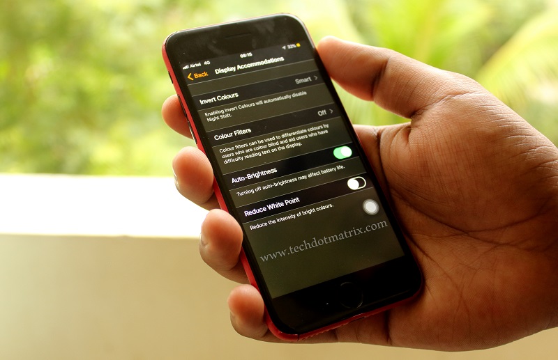 Dark Mode on iOS 11; How to enable it? TechDotMatrix