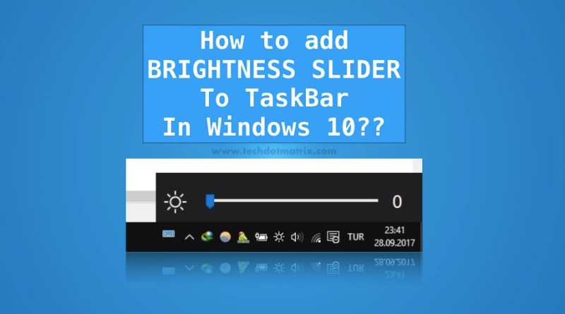 How to open taskbar in windows 10