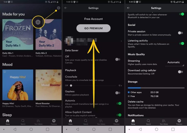 How to use Spotify Equalizer on Android? TechDotMatrix
