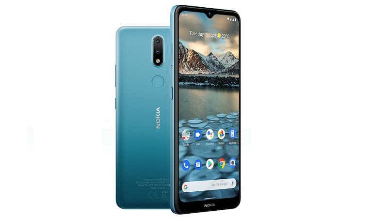Nokia 2.4 with 6.5-inch HD+ 20:9 display and dual rear cameras