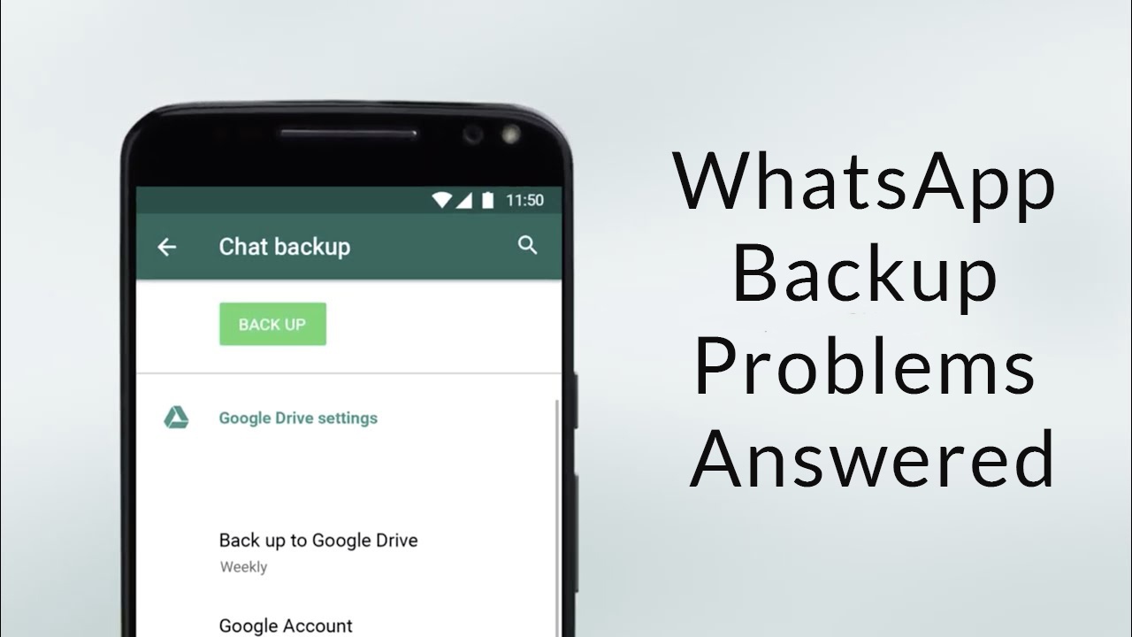 All Problems On WhatsApp Backup Answered