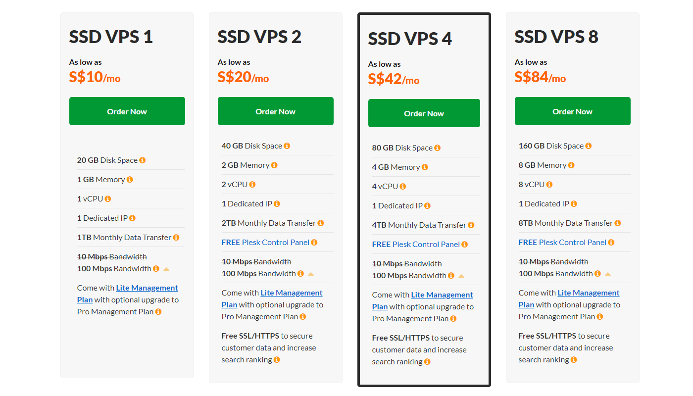 Singapore's best web hosting providers in 2020 Exabytes SG's VPS plans