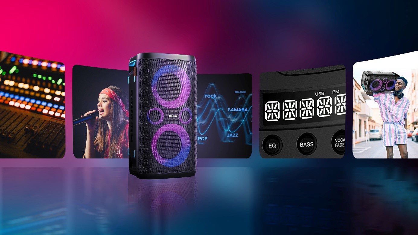 Hisense lança Party Rocker One Plus