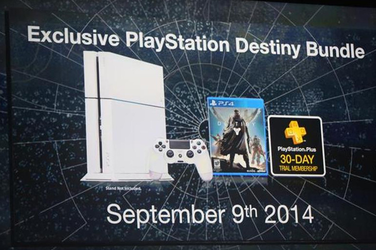White Playstation 4 announced with Destiny bundle pack