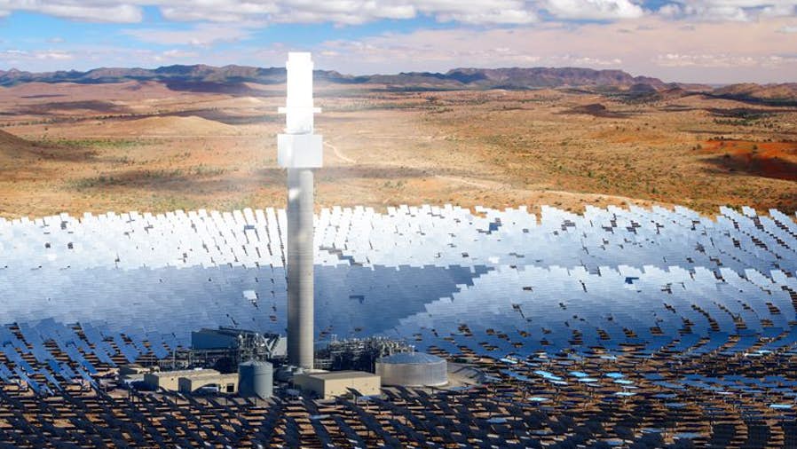 Engineers are Building the World’s Largest SingleTower Solar Thermal Plant