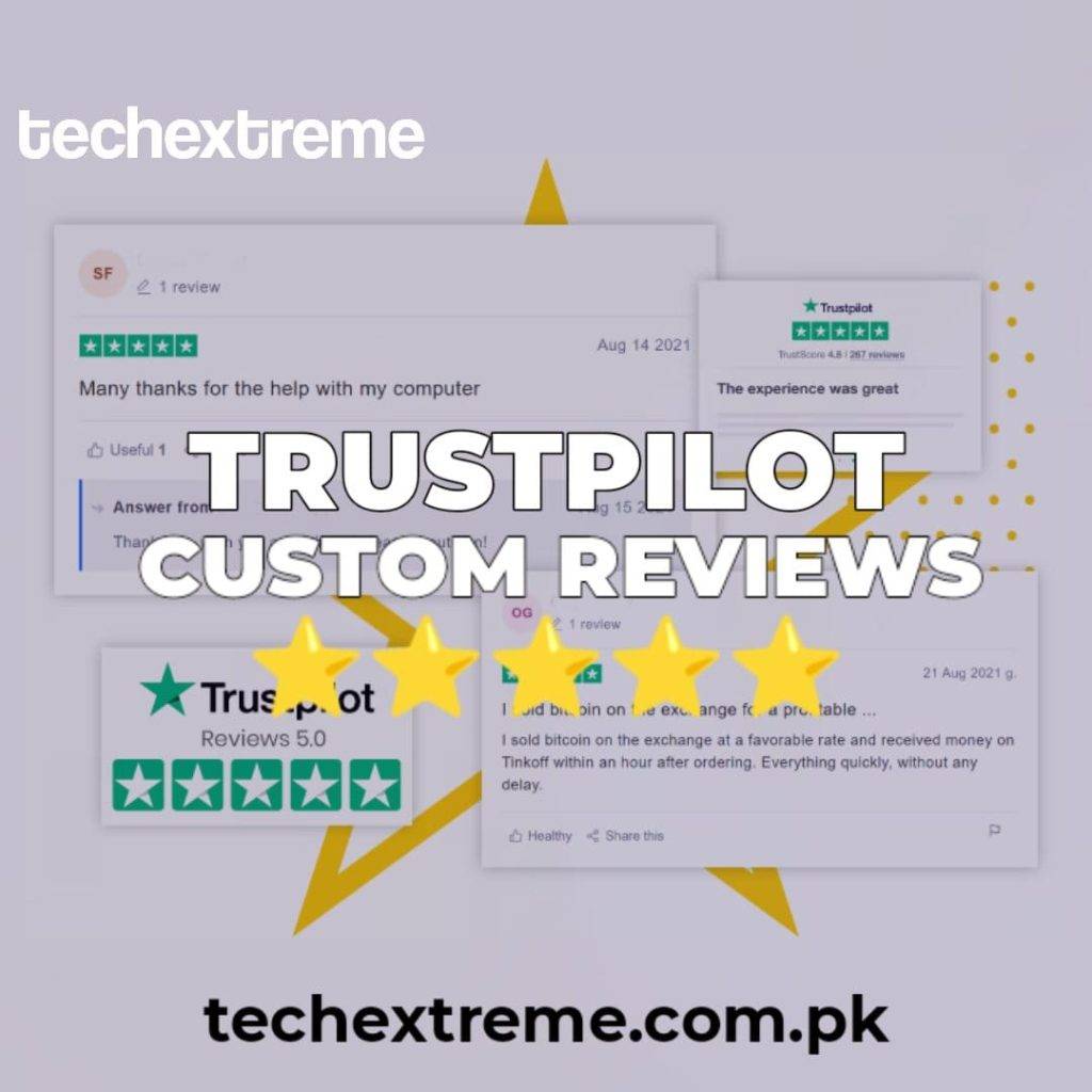 Buy Custom TrustPilot Reviews TechExtreme