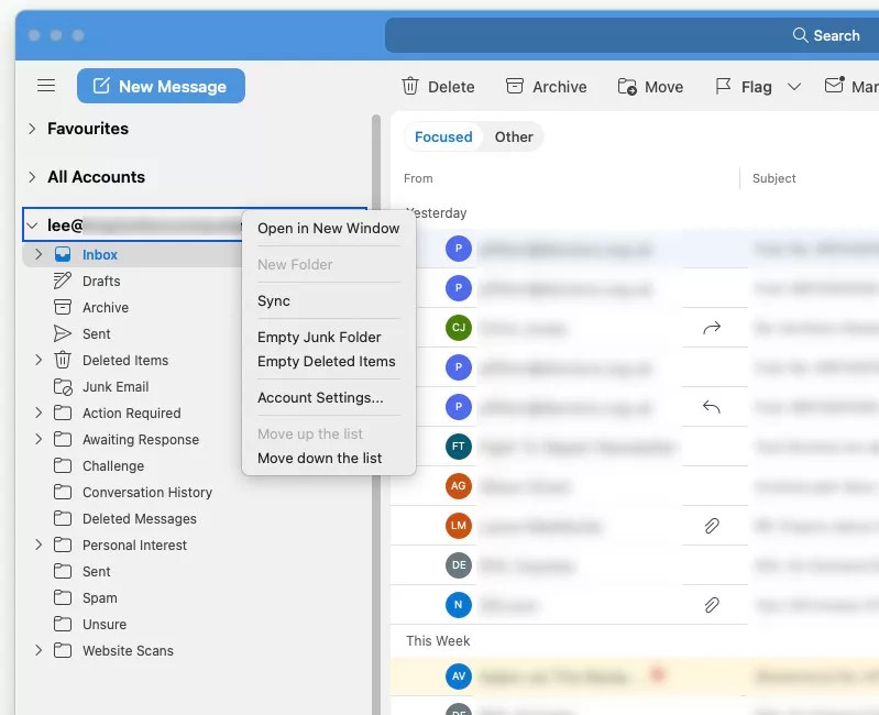 How do you create a new email folder in Outlook for Mac? TechFinitive