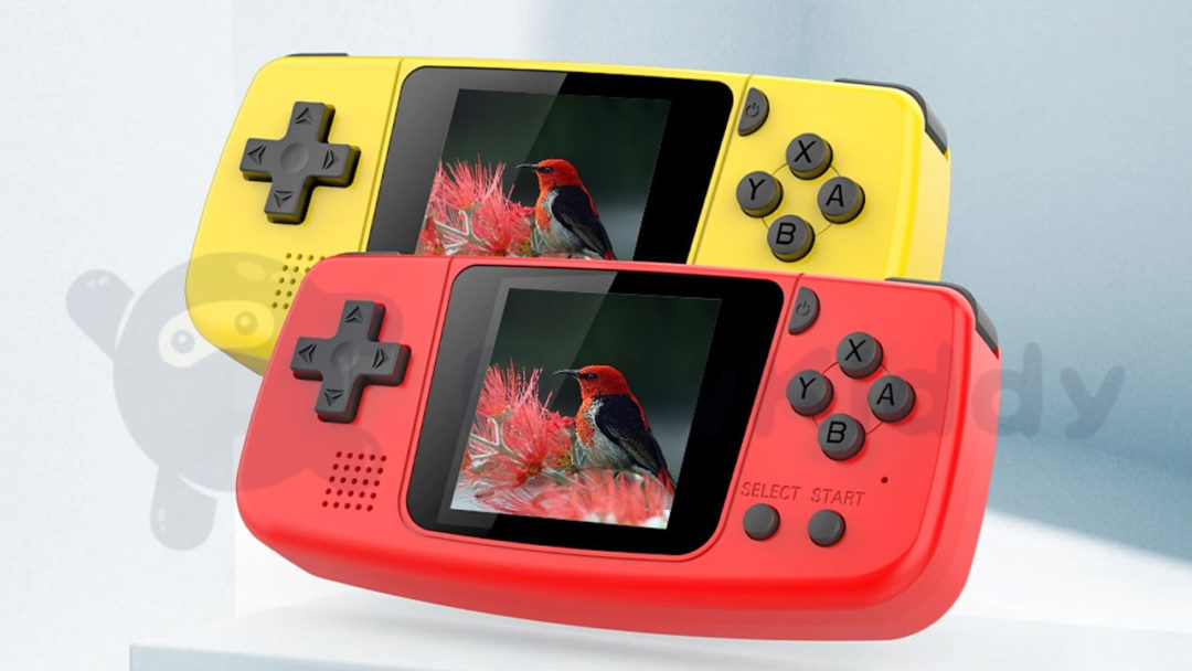 PowKiddy Q36 Mini Portable console for retro emulation TechforBrains