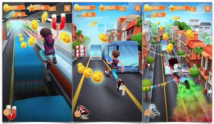 Running Games Like Temple Run For Android & iPhone