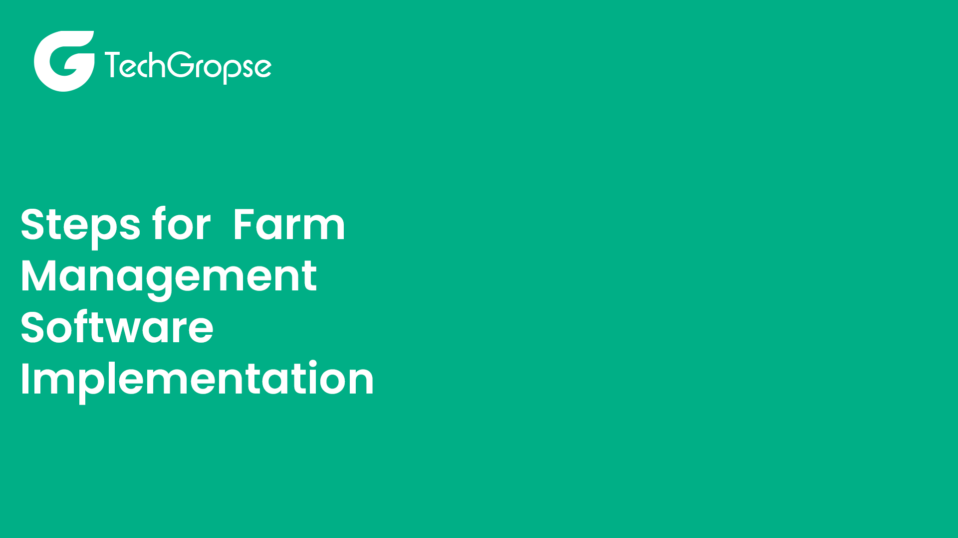 How to Build Farm Management Software For Agriculture?