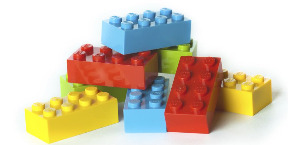 The iconic LEGO bricks celebrating 60 years of fun and creativity