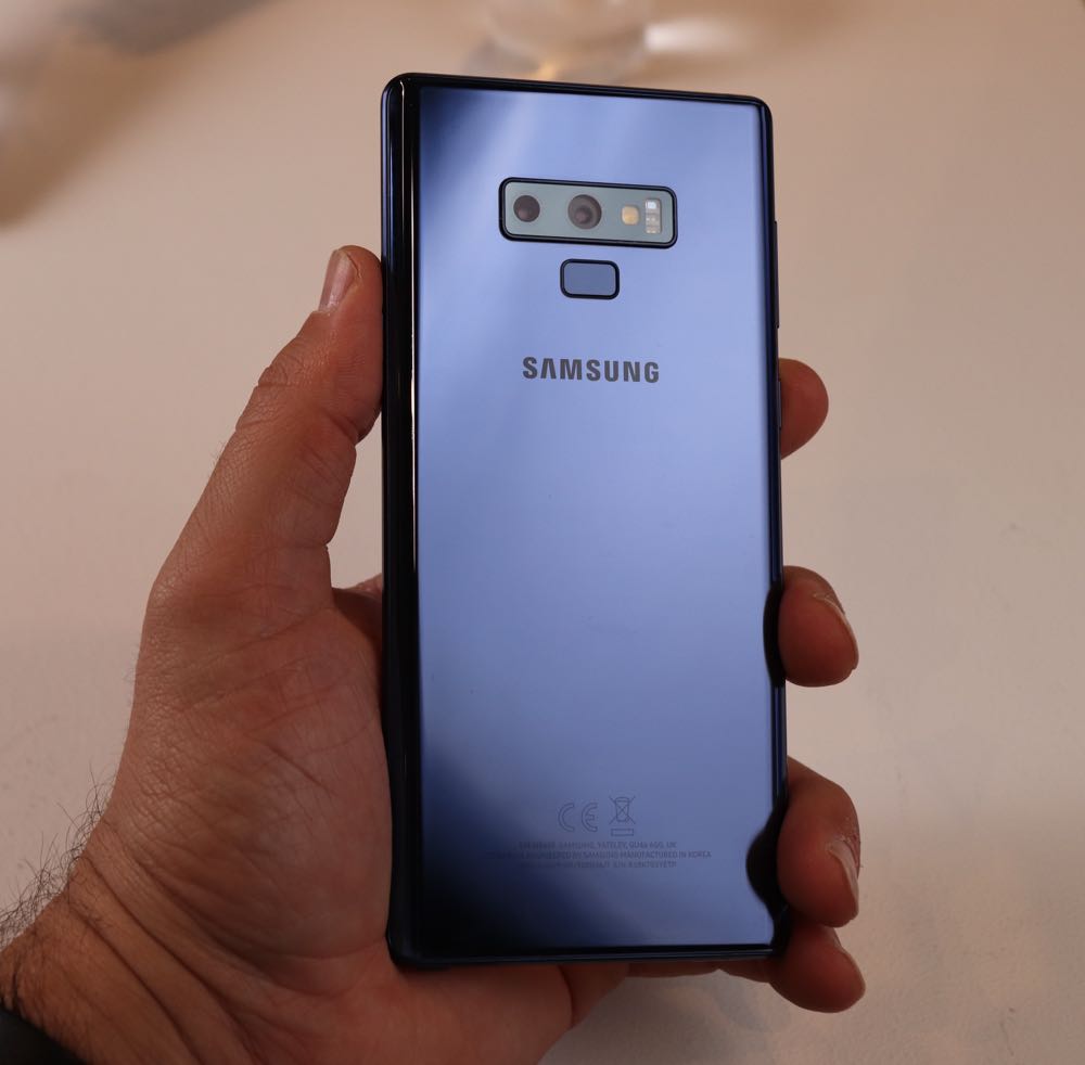 Tech Guide takes a handson look at the new Samsung Galaxy Note 9