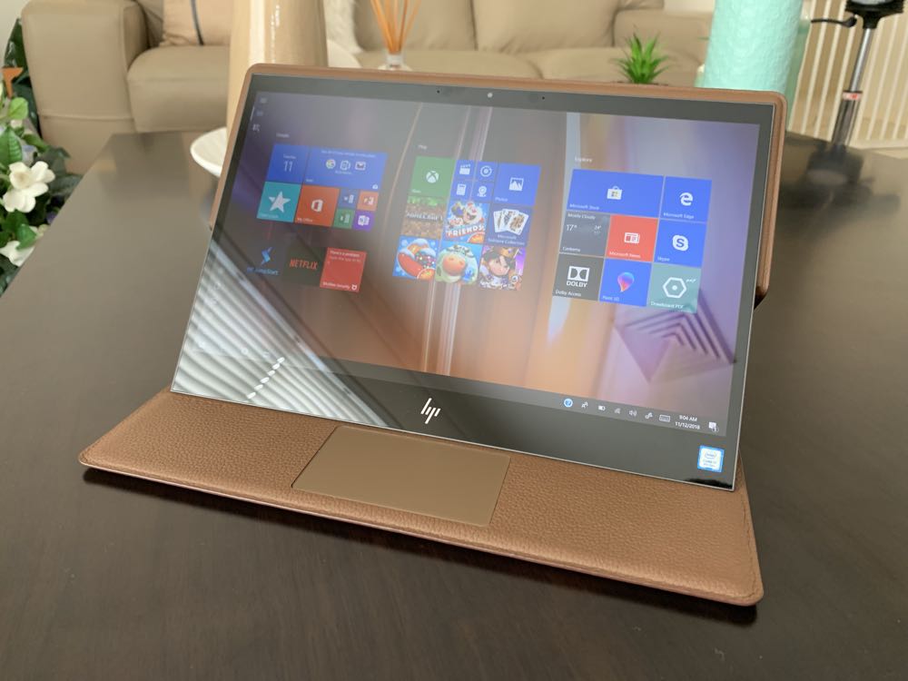 HP Spectre Folio review a leatherbound laptop that offers style and