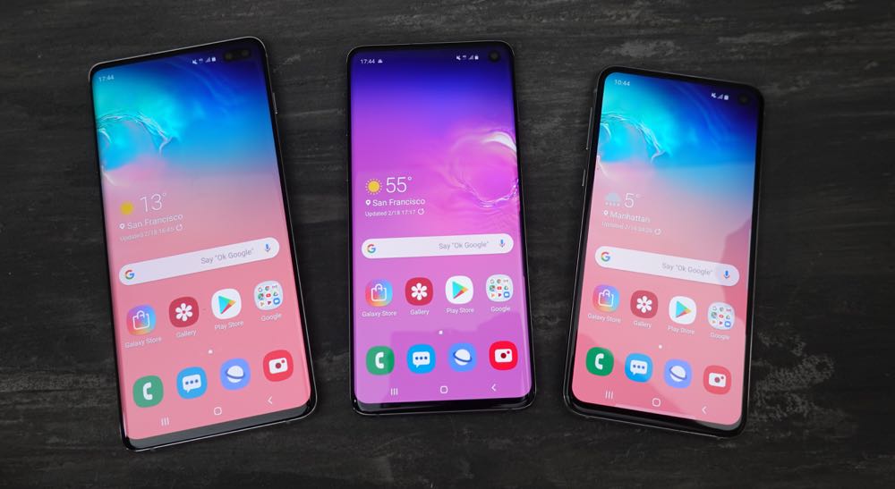 Samsung reveals new Galaxy S10 range, a 5G device and a folding phone