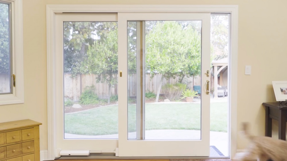 Wayzn is a smart sliding glass door opener for your pets Tech Guide