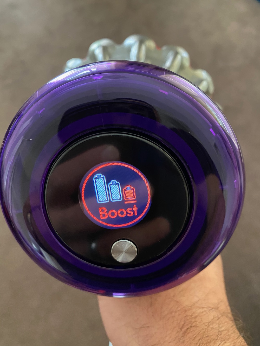 Dyson's new V11 Outsize has a larger bin and larger cleaning head and