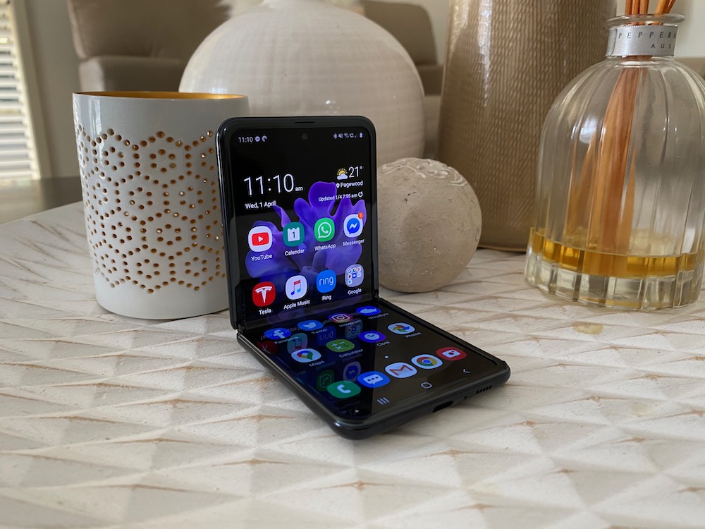 Samsung Galaxy Z Flip foldable smartphone review a fun
