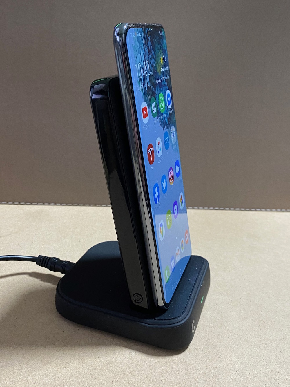 Wireless Power Bank and Charging Dock has your charging needs