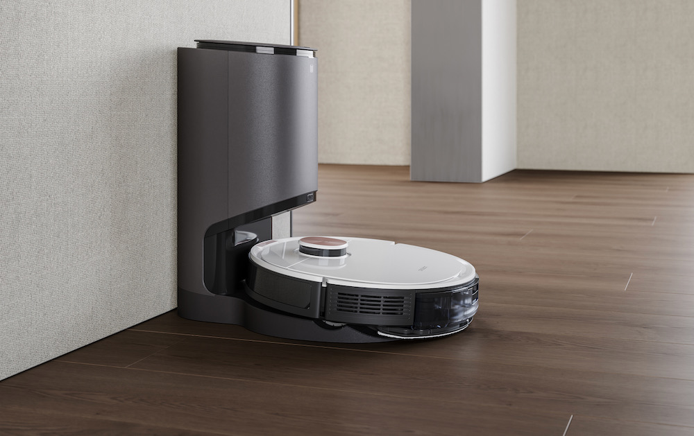 New AutoEmpty Station for OZMO DEEBOT T8+ AIVI robot vacuum makes it