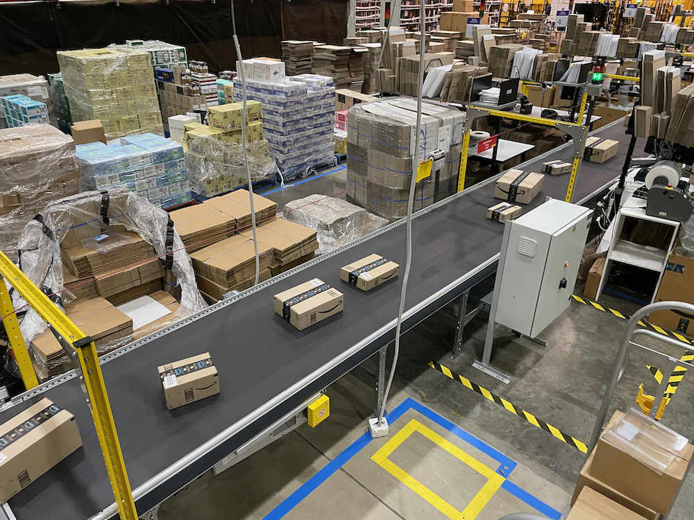 We go behind the scenes at the Amazon Fulfilment Centre to see how your