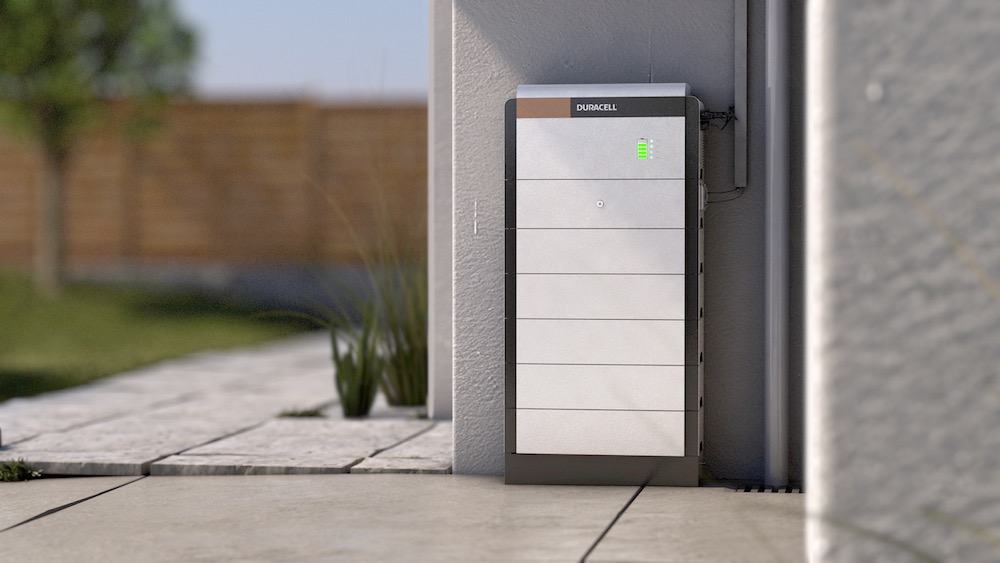 Worldfirst energy solution powered by Duracell home solar battery