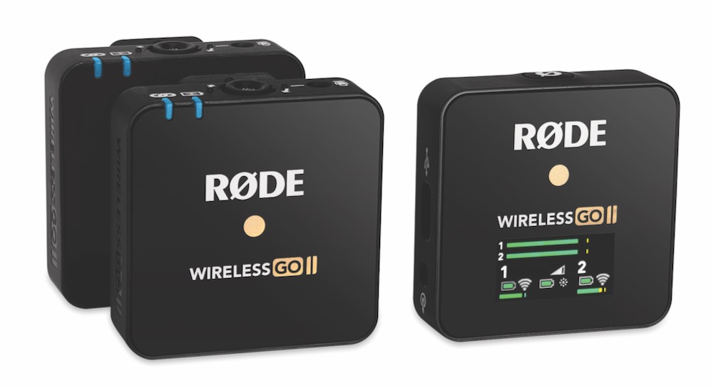RODE Wireless GO II compact wireless microphone offers more features