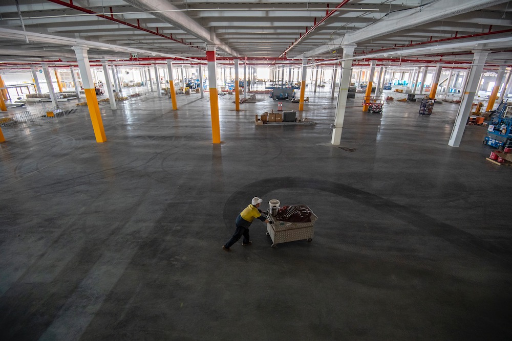 Amazon's robotic warehouse in western Sydney to be completed by the end