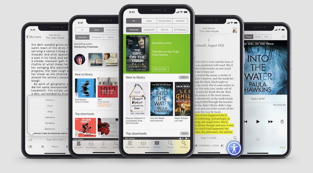 Borrow ebooks and audiobooks from your local library with