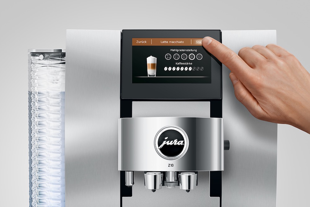 Jura Z10 is the world's first automated machine for hot and cold coffee