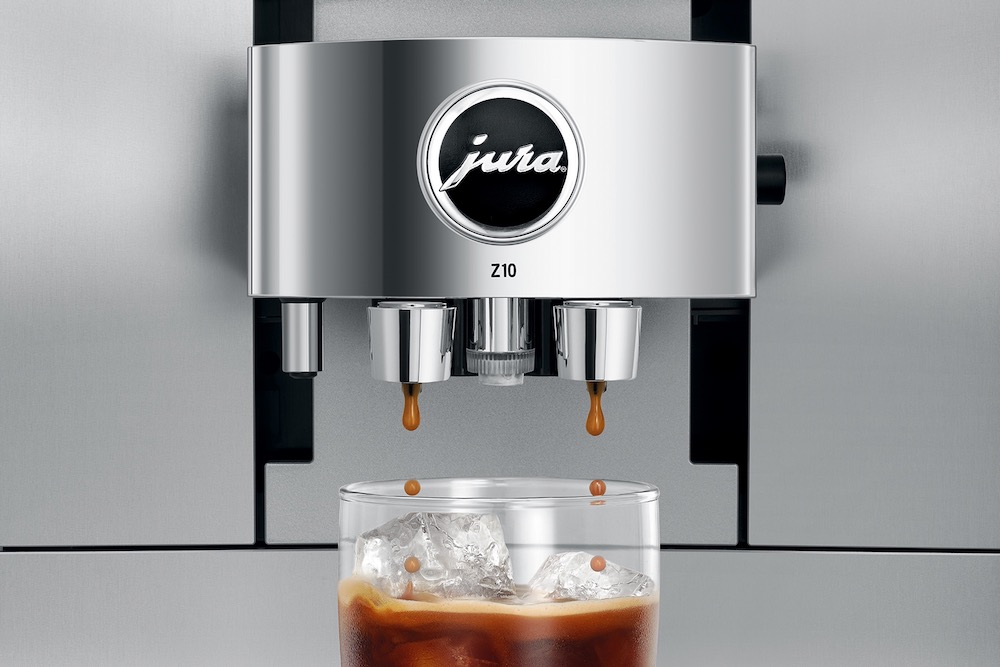 Jura Z10 is the world's first automated machine for hot and cold coffee