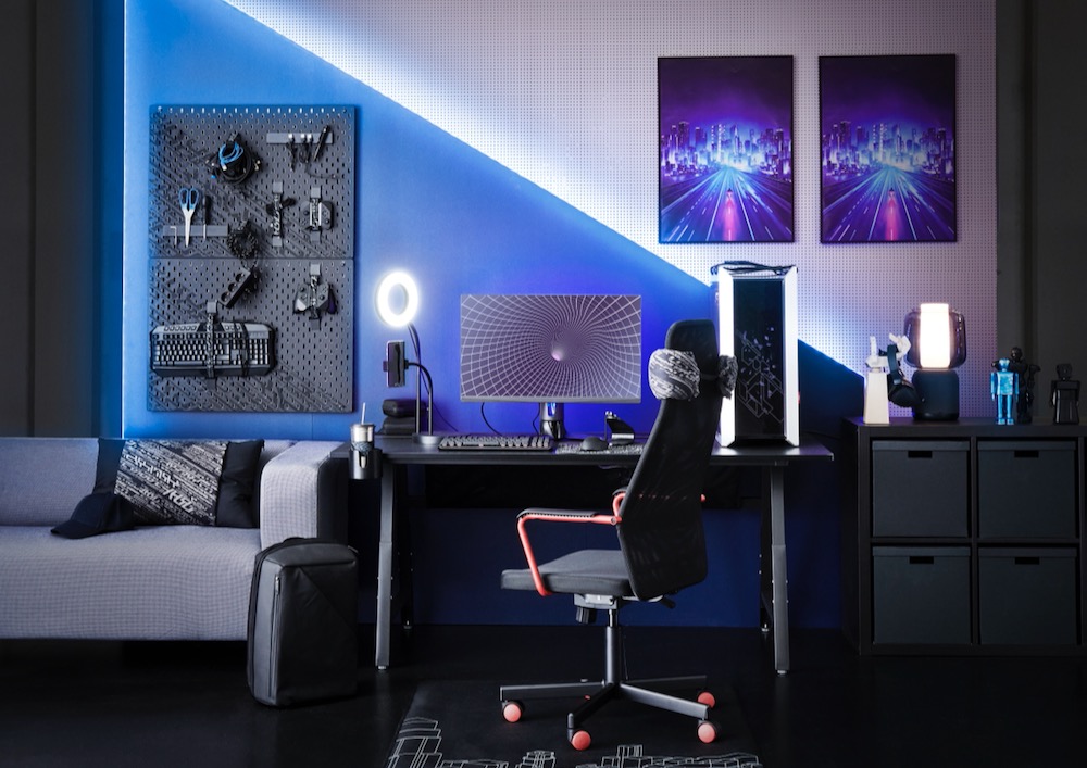 IKEA has launched new furniture and accessories to appeal to gamers