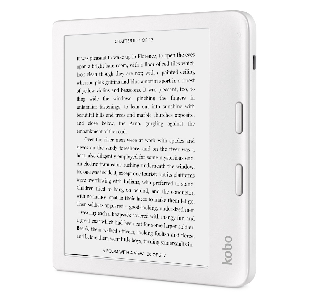 You can read or listen to your books with the new Kobo Sage and Kobo