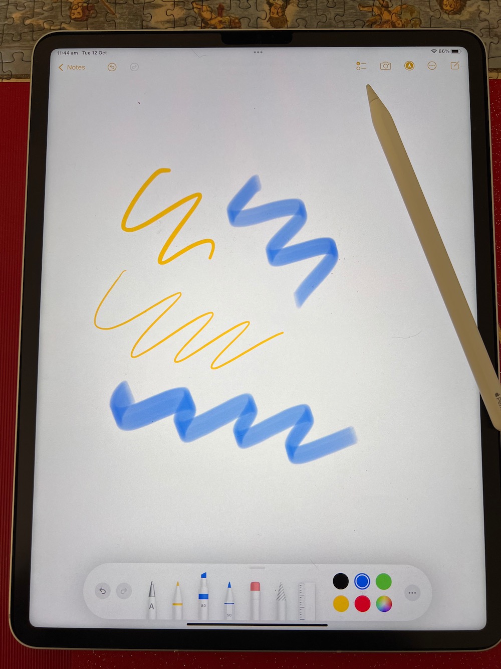 Paperlike screen protector for iPad makes it feel like you're writing