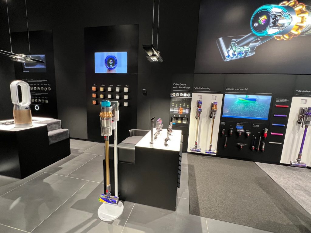 Take a look inside the Dyson demo store which has just opened in Sydney