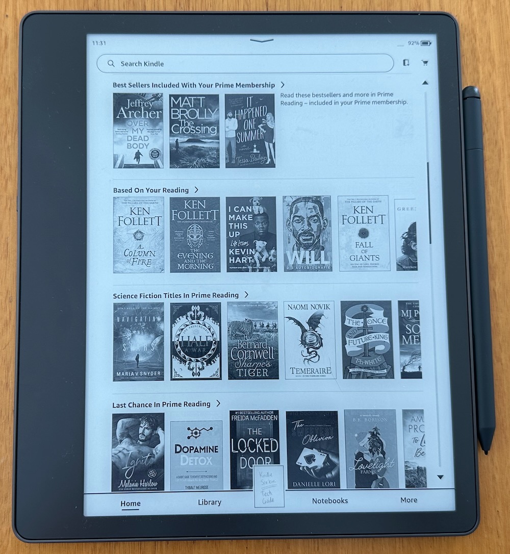 Kindle Scribe review an impressive reading and writing experience