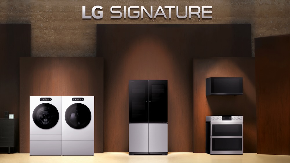LG reveals second generation of its stylish SIGNATURE appliance range