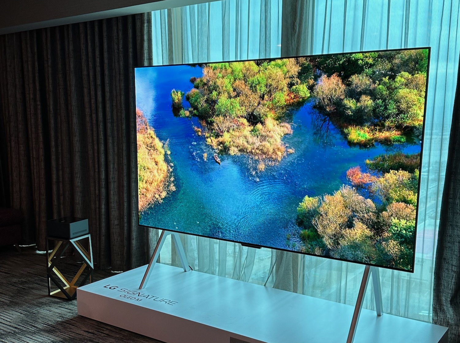 Up close with LG's OLED M wireless TV and the other impressive new OLED