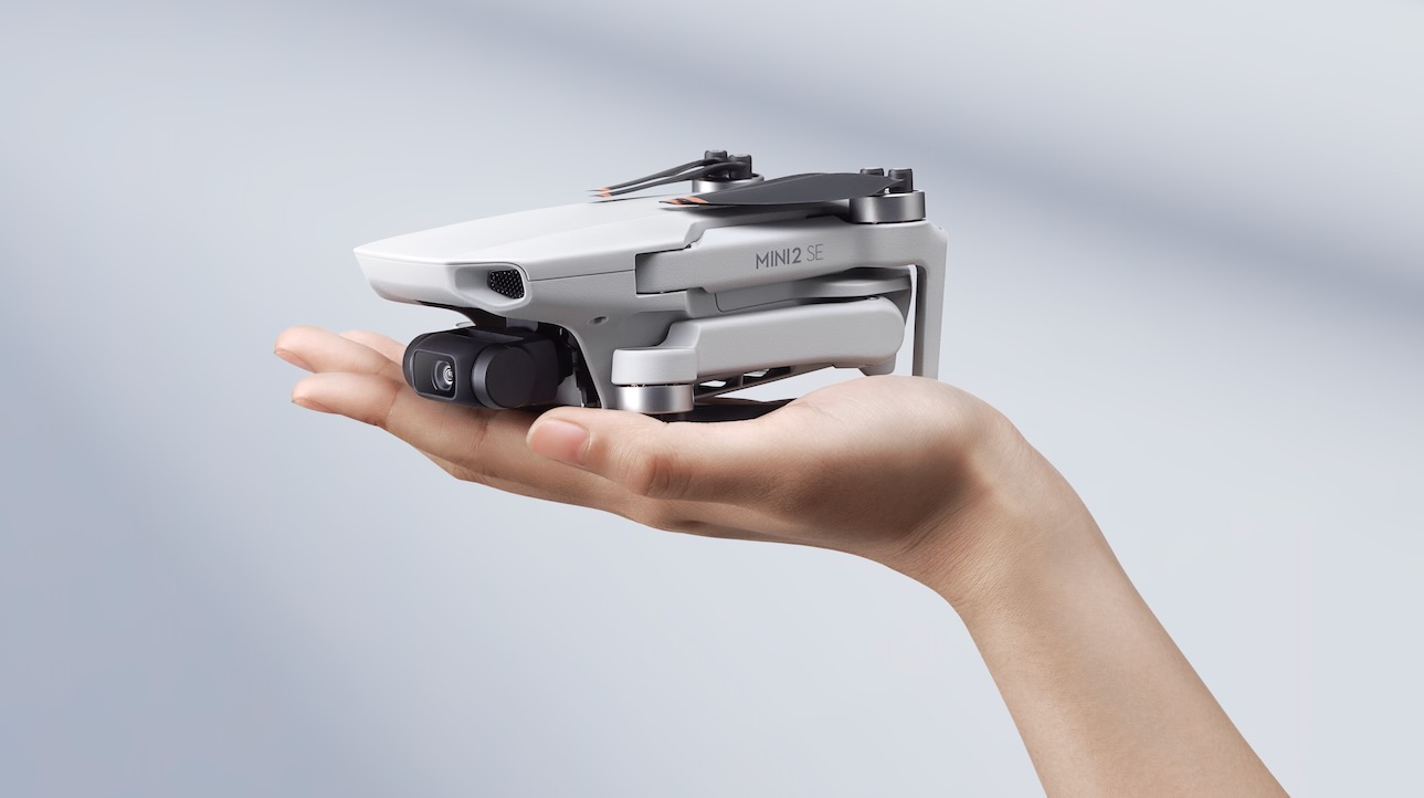 DJI's new Mini 2 SE drone fits in the palm of your hand and can be