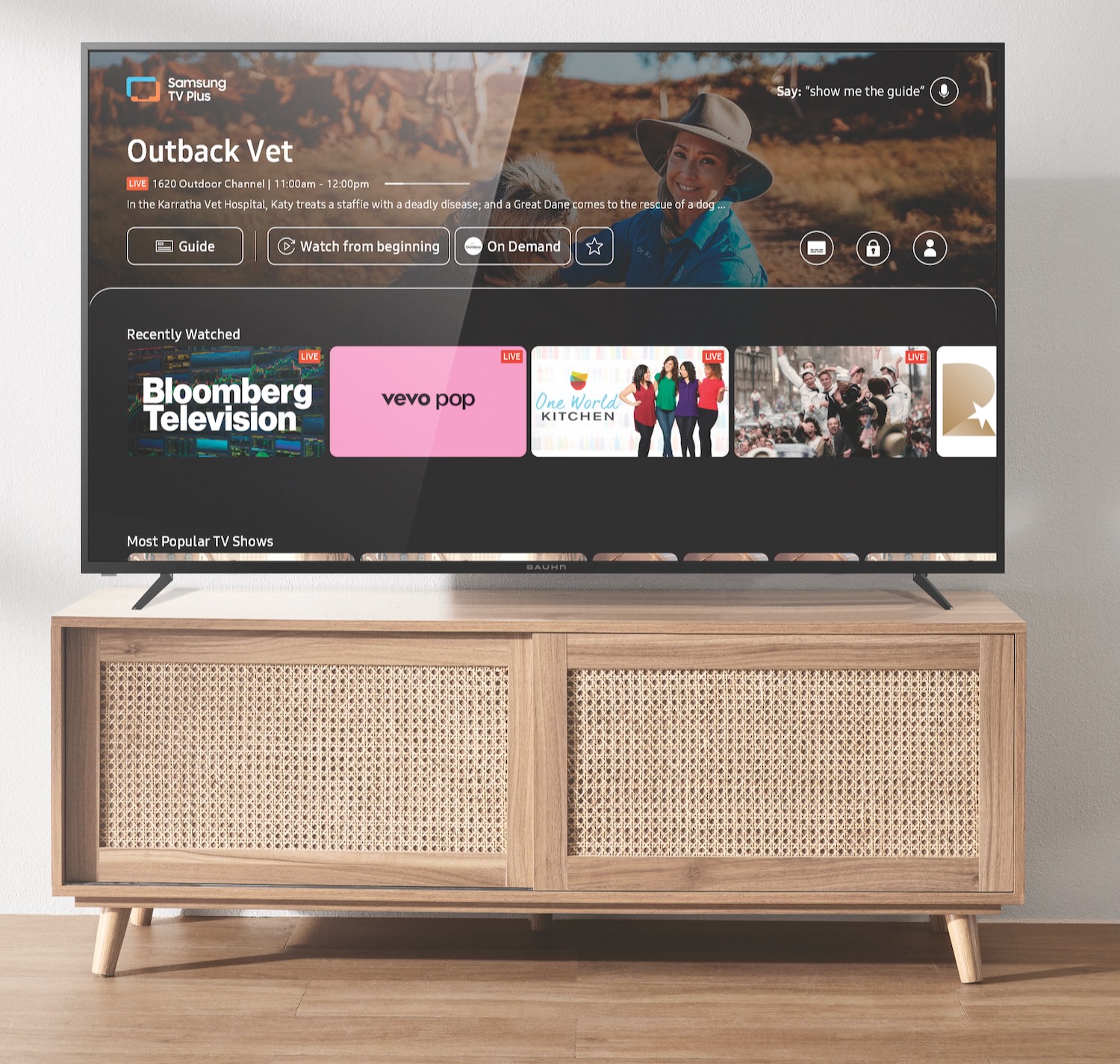 Aldi offering the 75inch Bauhn 4K Ultra HD smart TV for under 1000