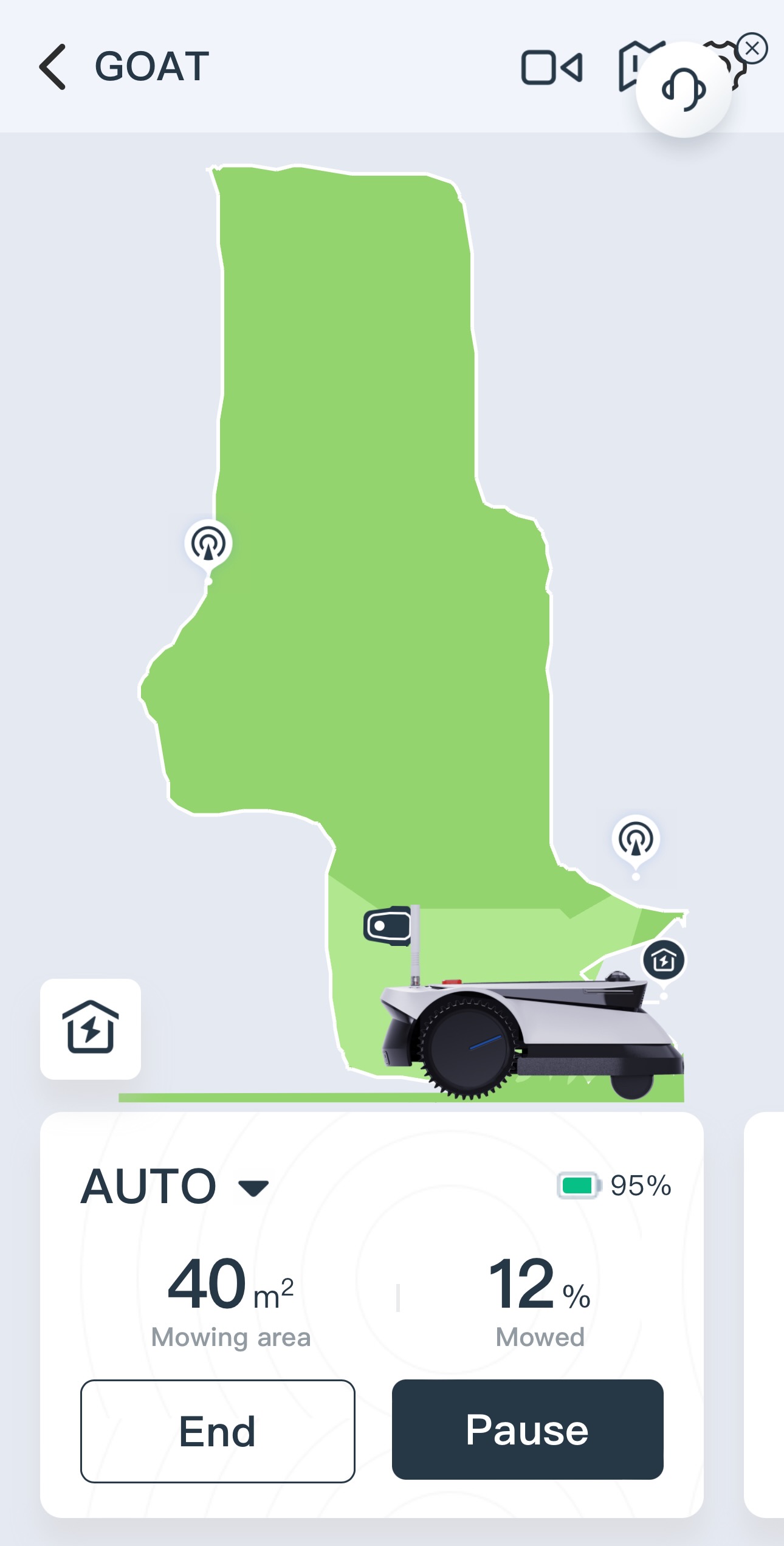 ECOVACS GOAT G1 robot mower review - keep your lawn manicured without