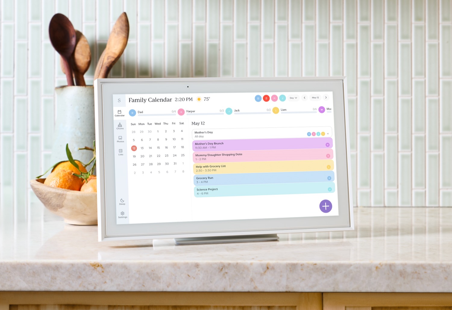 The new Skylight Calendar can connect and organise busy families Tech