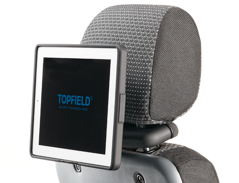 Topfield iPad incar mount takes your entertainment on the road