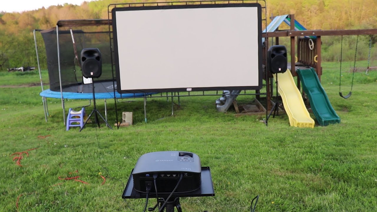 Outdoor Projector Setup Ideas Techicy